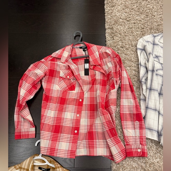 Brand new flannels with tags - Picture 4 of 5